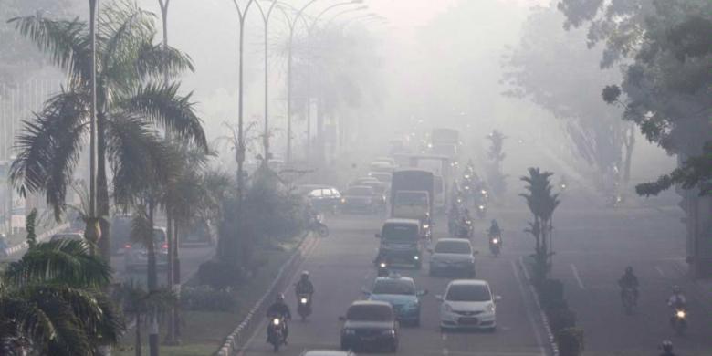 Sudah Ribuan Warga Riau Sakit Akibat Asap Karhutla, Dumai Terbanyak