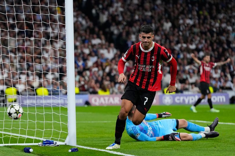 Milan Tumbangkan Madrid 3-1 di Santiago Bernabeu