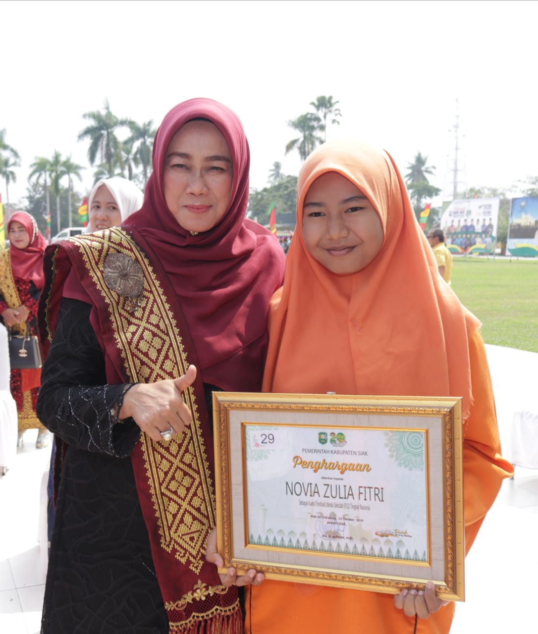 Hebat, Anak Benteng Hilir Juara Pertama Lomba Berpantun Tingkat Nasional