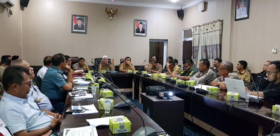 Pemkab Meranti Gelar Rakor Menyambut Acara Perang Air 2019