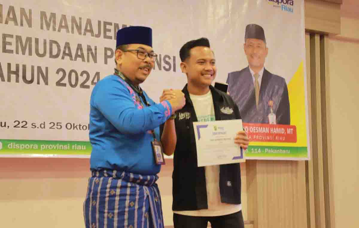 RD2M Ikut Pelatihan Manajemen Organisasi Kepemudaan Dispora Riau