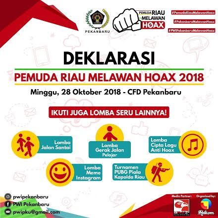 Turnamen PUBG Ramaikan Deklarasi Pemuda Riau Melawan Hoax