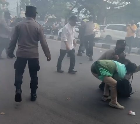 8 Mahasiswa Ditahan Usai Jadi Tersangka Dalam Aki Penolakan Tapera di Makassar