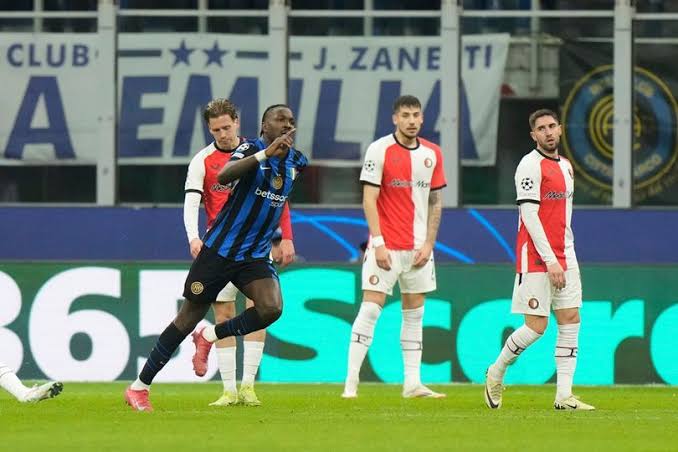 Menang Lawan Feyenoord, Inter Milan Lolos Perempatfinal Champions