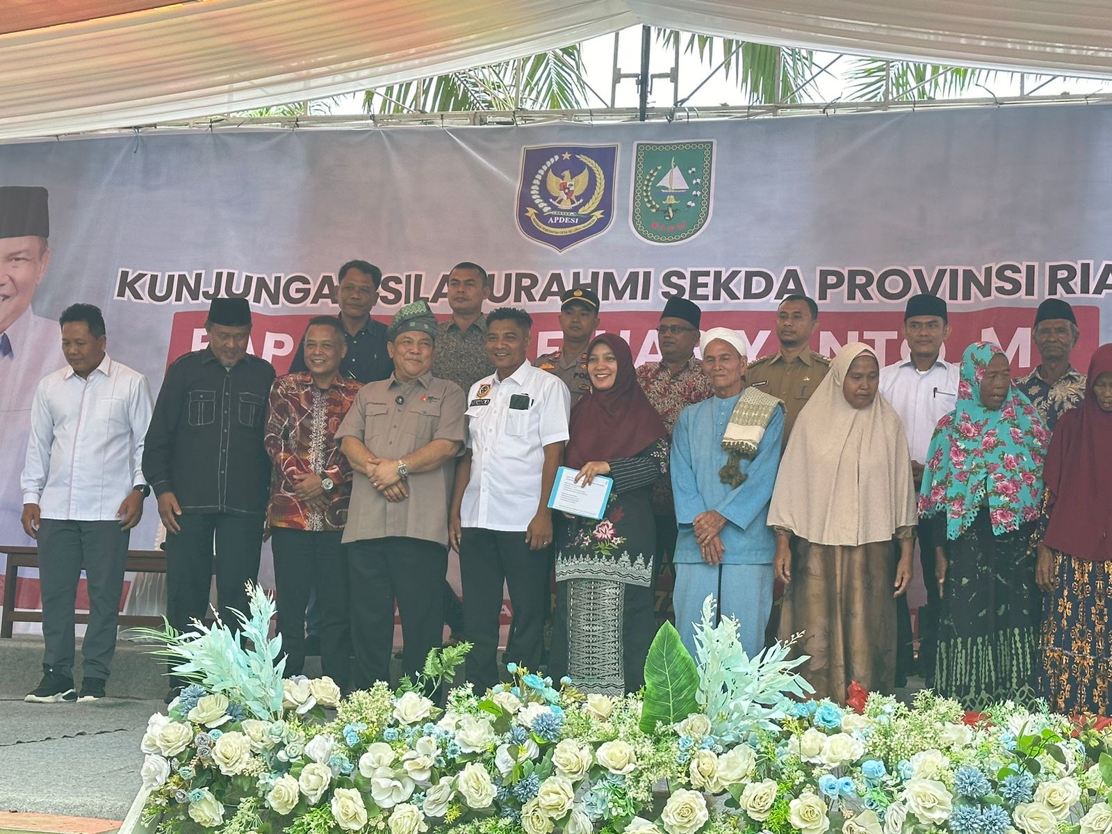 Silaturahmi di Rohul, SF Hariyanto Janji Atasi Banjir