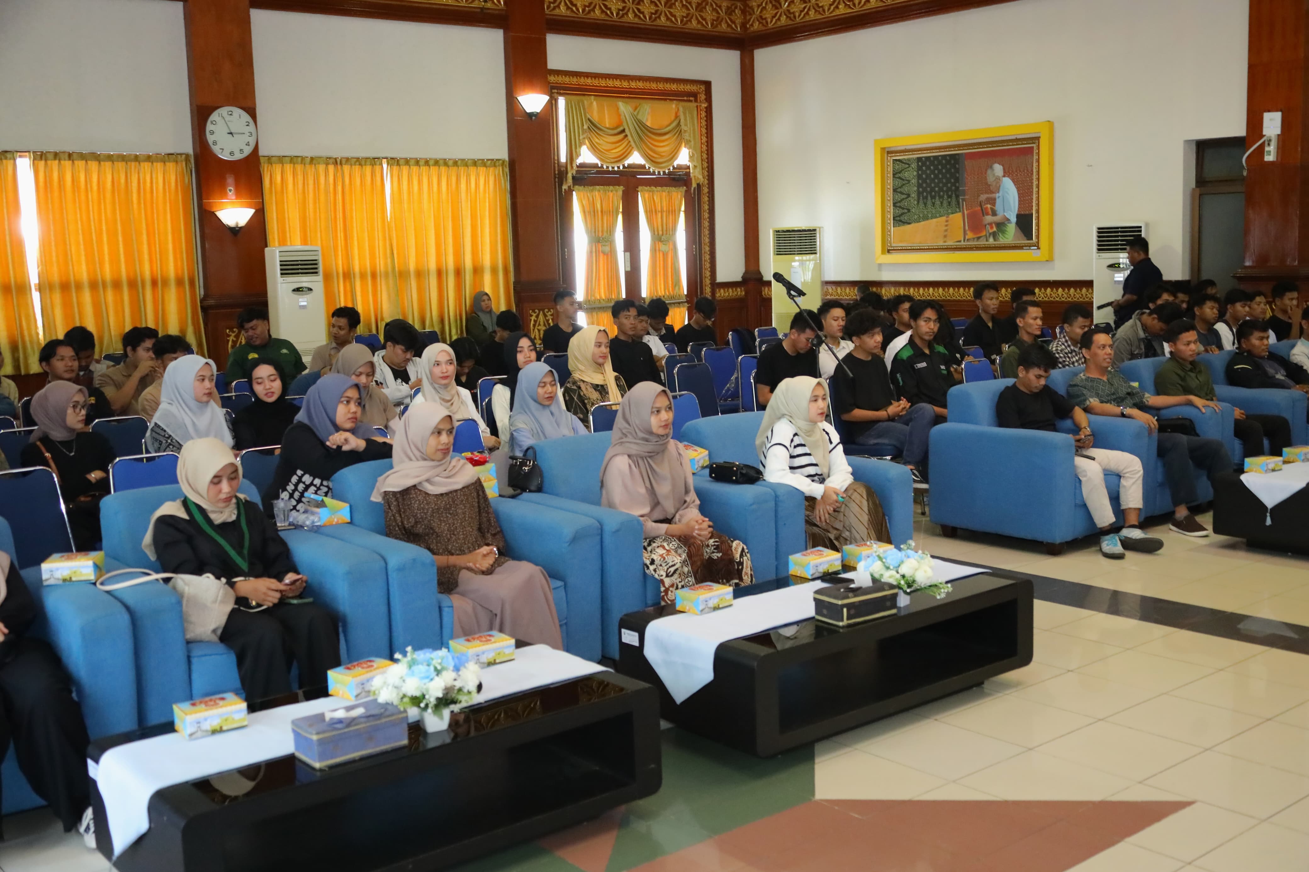 HMI Cabang Pekanbaru Berwisata Edukasi di Siak