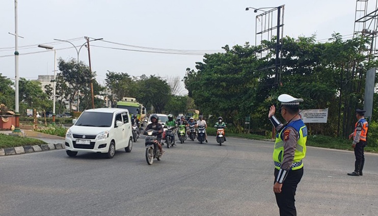 Polisi Tindak 134 Pelanggar di Hari Pertama Ops Patuh