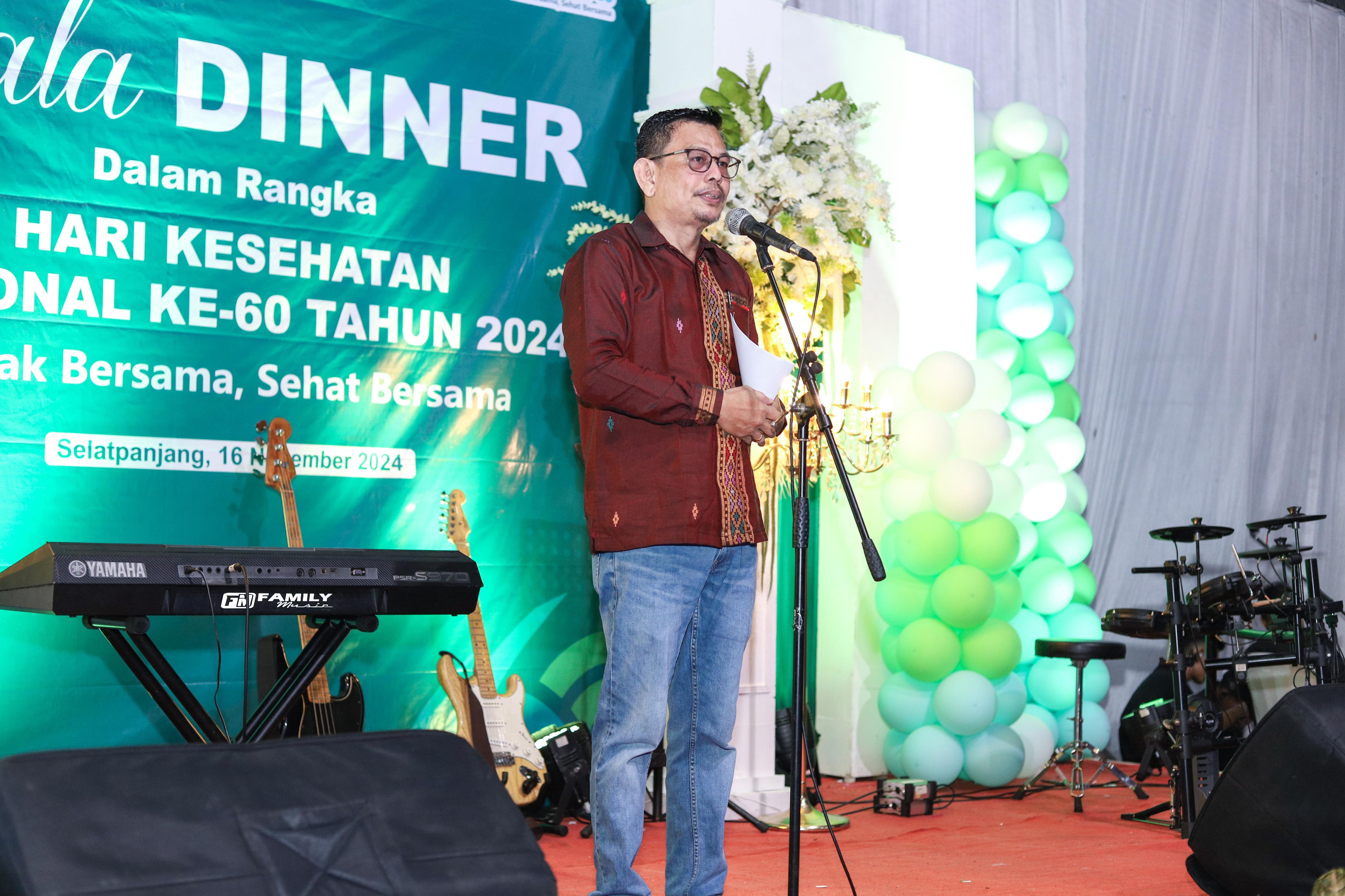 Gala Dinner HKN ke-60, Pemkab Meranti: Dorong Peningkatan Kualitas Indikator Kesehatan