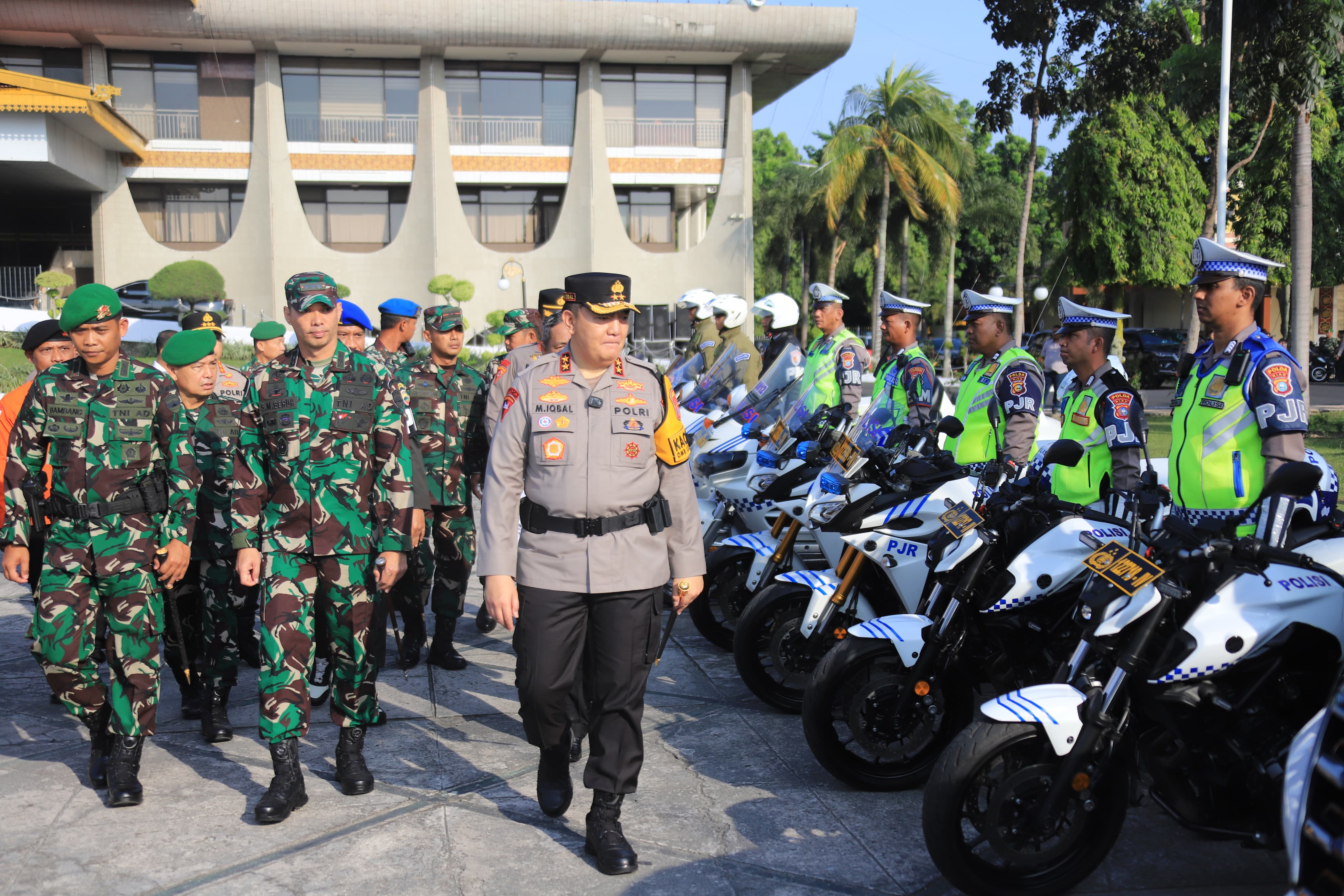 1.200 Personel Gabungan Siaga Amankan Kunjungan Jokowi di Riau