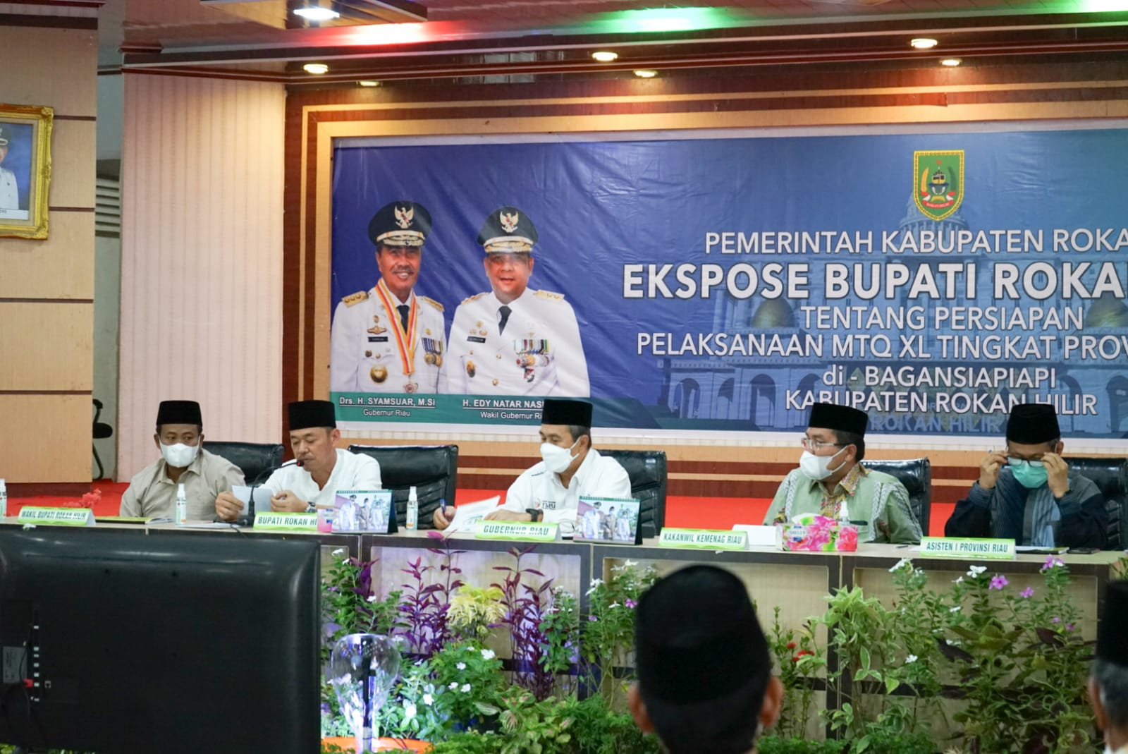 Kesiapan MTQ ke XL Tingkat Provinsi Riau, Bupati: Seluruh Panitia Harus Kerjasama