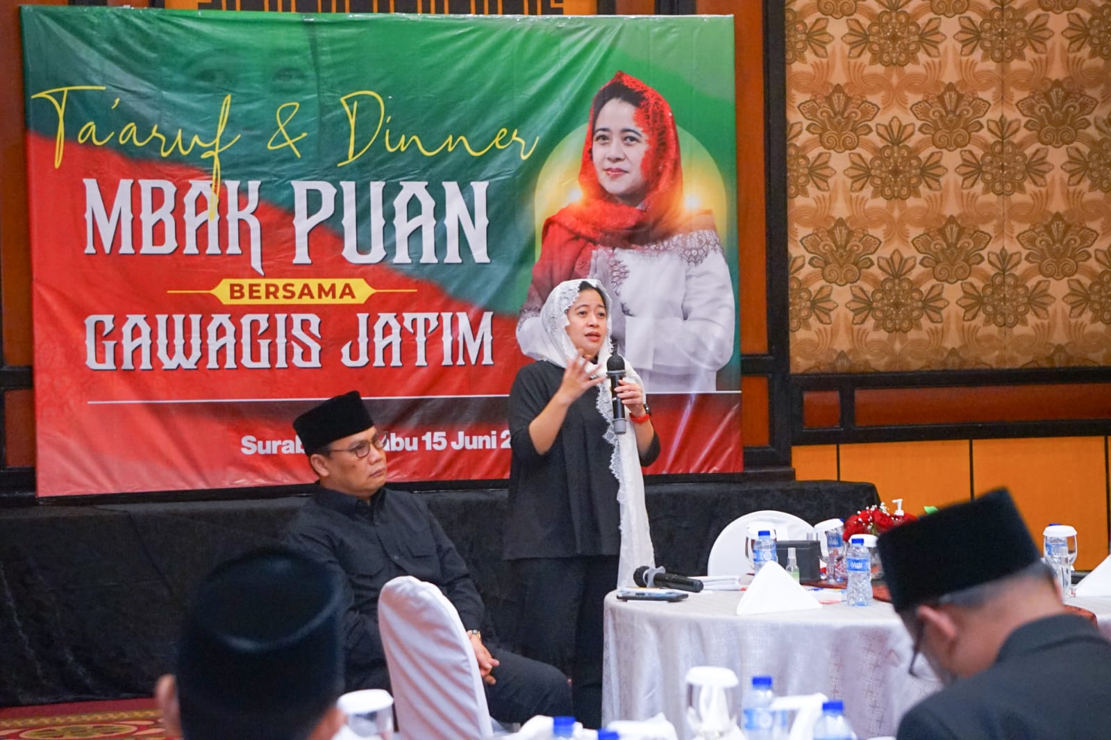 Silaturahmi dengan Kiai Muda di Jatim, Puan Dapat Julukan Ning Maharani