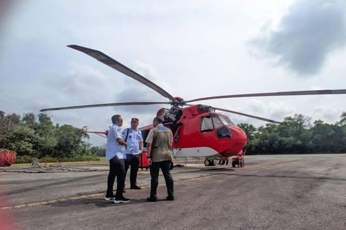 8 Helikopter Water untuk Antisipasi Karhutla di Riau