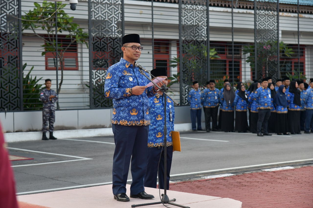 Ini Lima Pesan Wabup Bengkalis Bagus Saat Pimpin Apel Hari Kesadaran Nasional