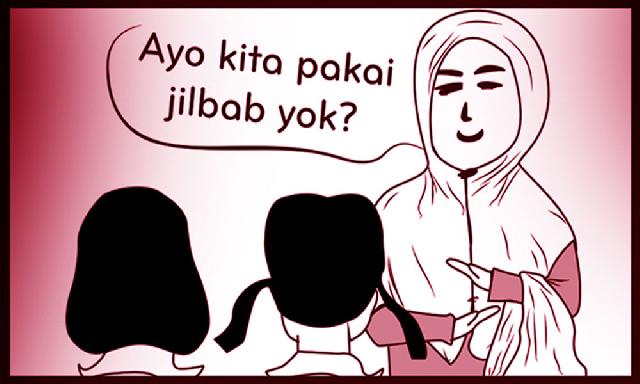 Edukasi Berjilbab bagi Peserta Didik