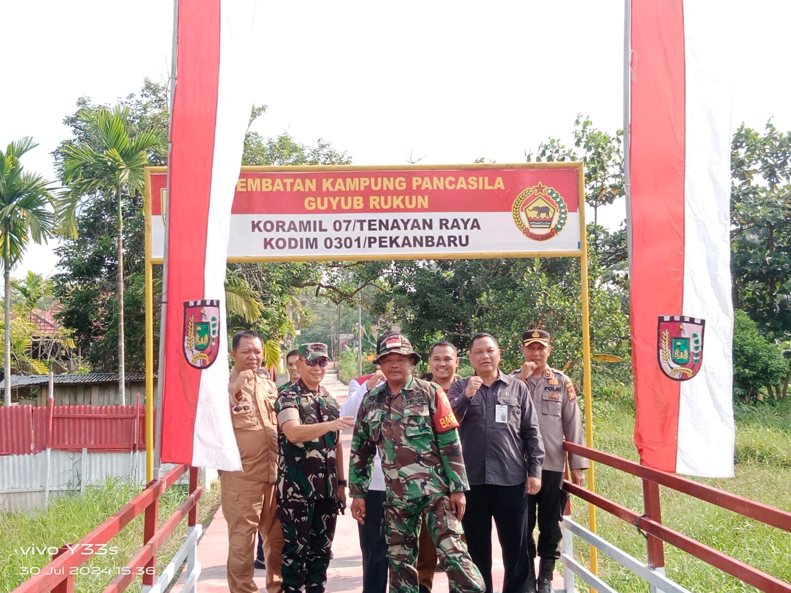 Kelurahan Sialang Sakti Resmi Jadi Kampung Pancasila