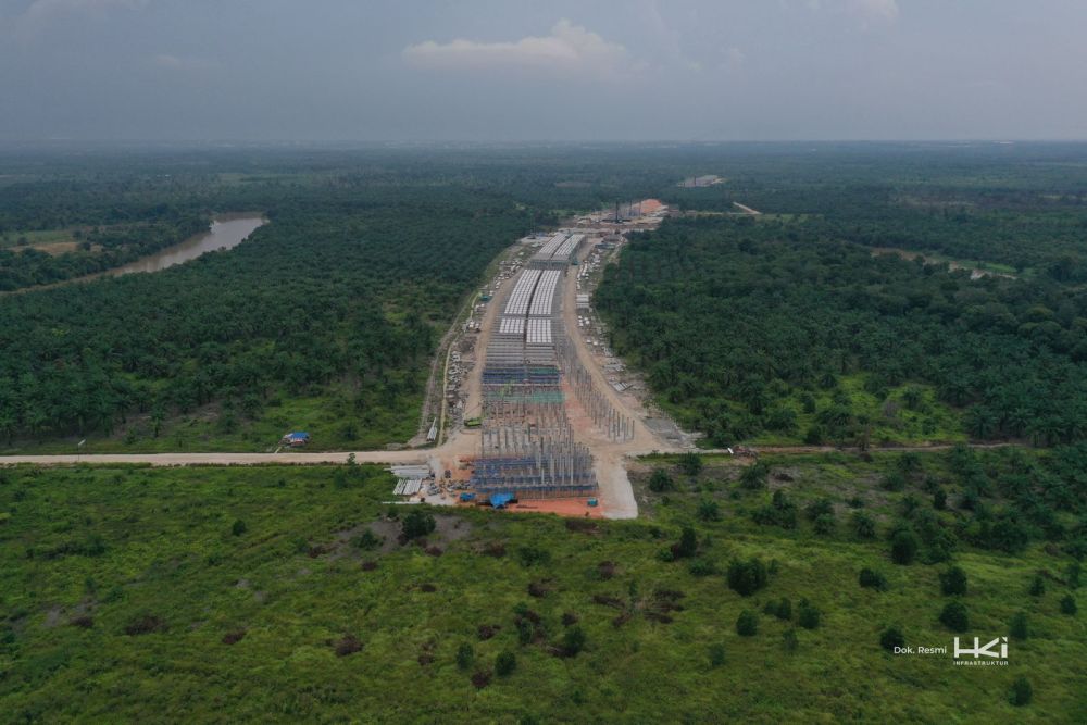 Progres Pembangunan Tol Lingkar Pekanbaru Sudah 30 Persen