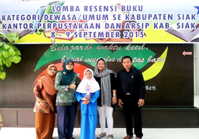 Juara Lomba Bercerita Tingkat Kabupaten