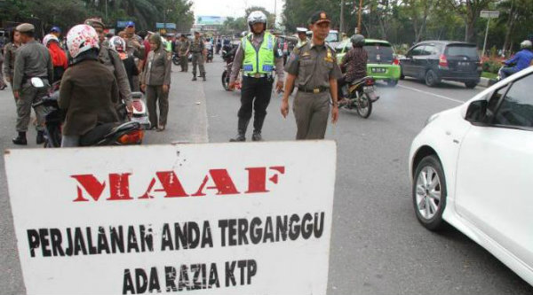 Satpol PP Pekanbaru Akan Razia KTP