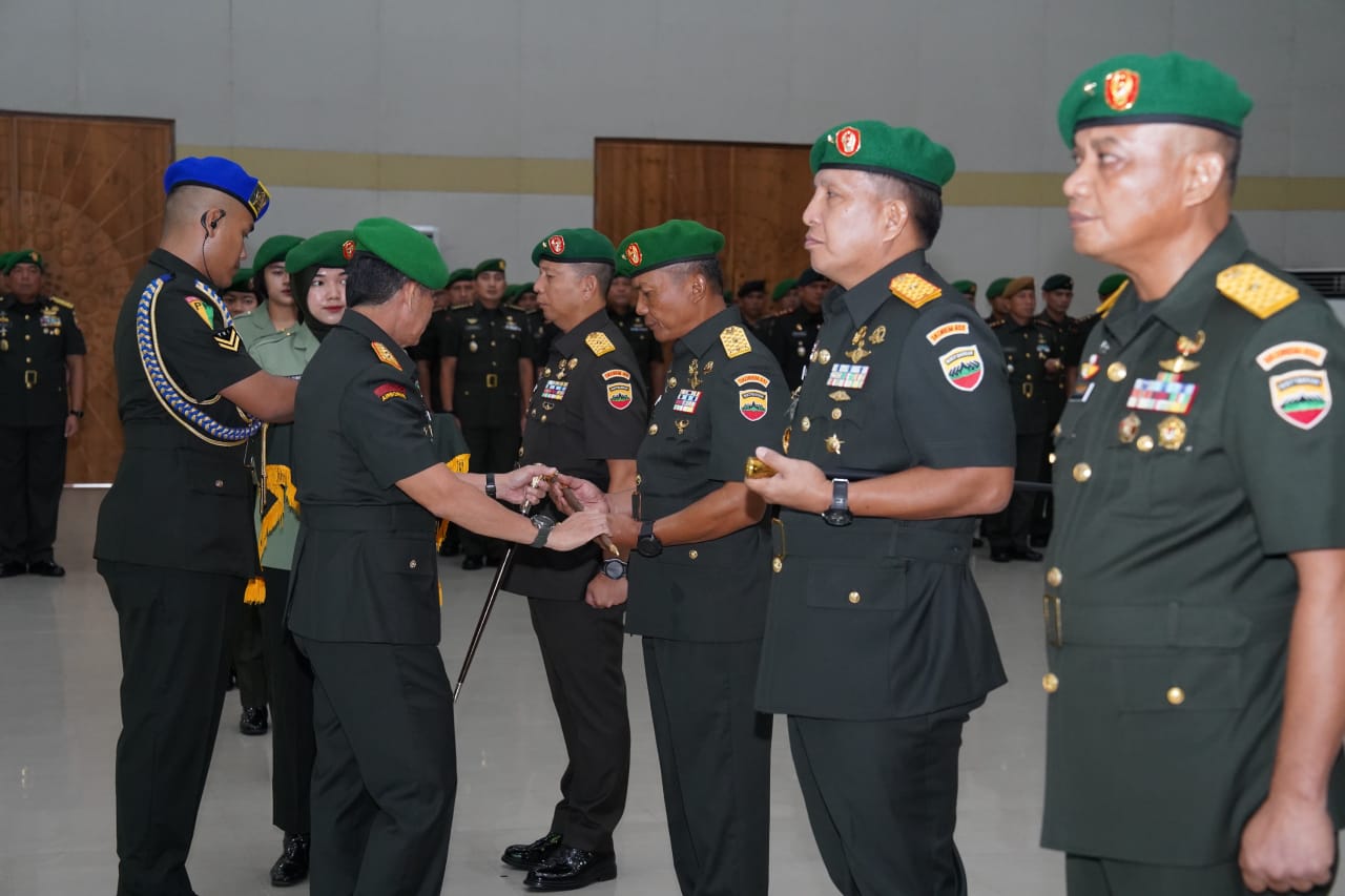 Brigjen TNI Sugiyono Resmi Jabat Komandan Korem 031/Wira Bima