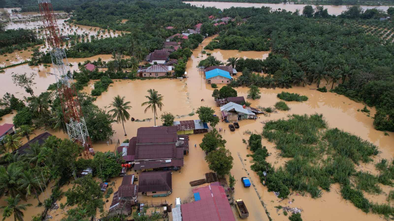 Empat Daerah di Riau Terendam Banjir