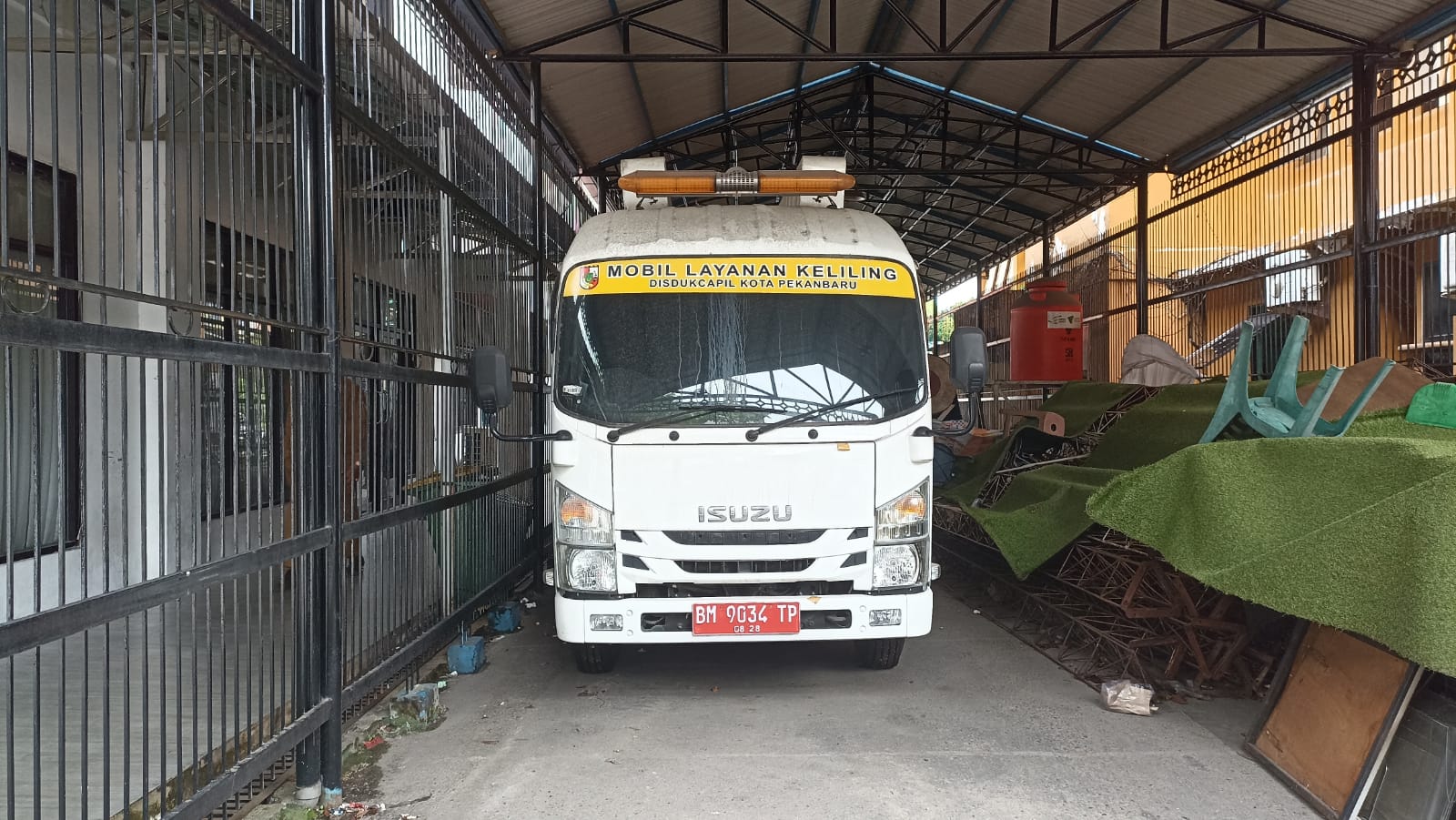 Mobil Adminduk Keliling Pekanbaru Mangkrak