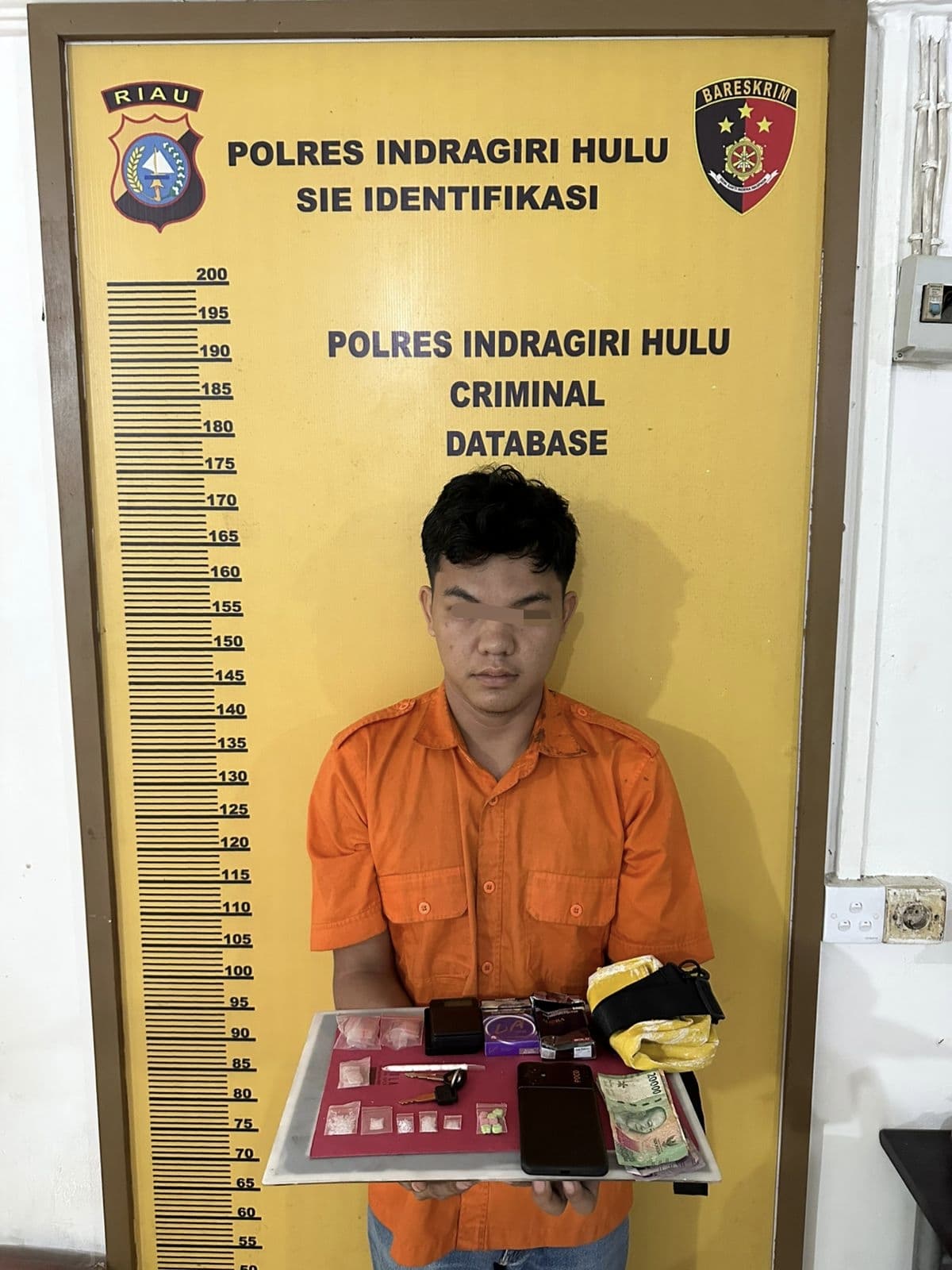 Polisi Tangkap Pengedar di Pasir Penyu, Barang Bukti Sabu dan Ekstasi