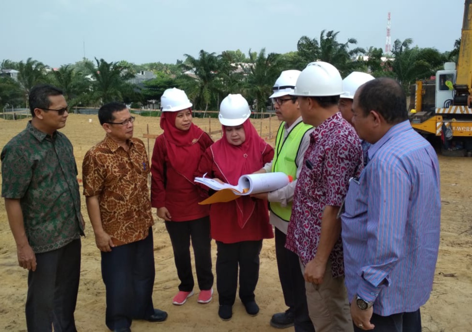 Unilak Bangun Gedung Pascasarjana 5 Lantai, Rektor: Bukti Unilak Terus Lakukan Pengembangan