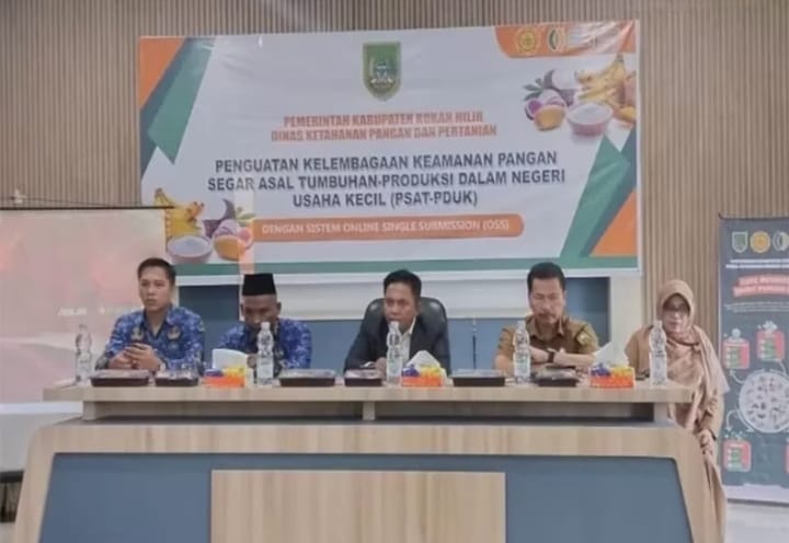 DKPP Rohil Libatkan UMKM Sosialisasikan PSAT-PDUk