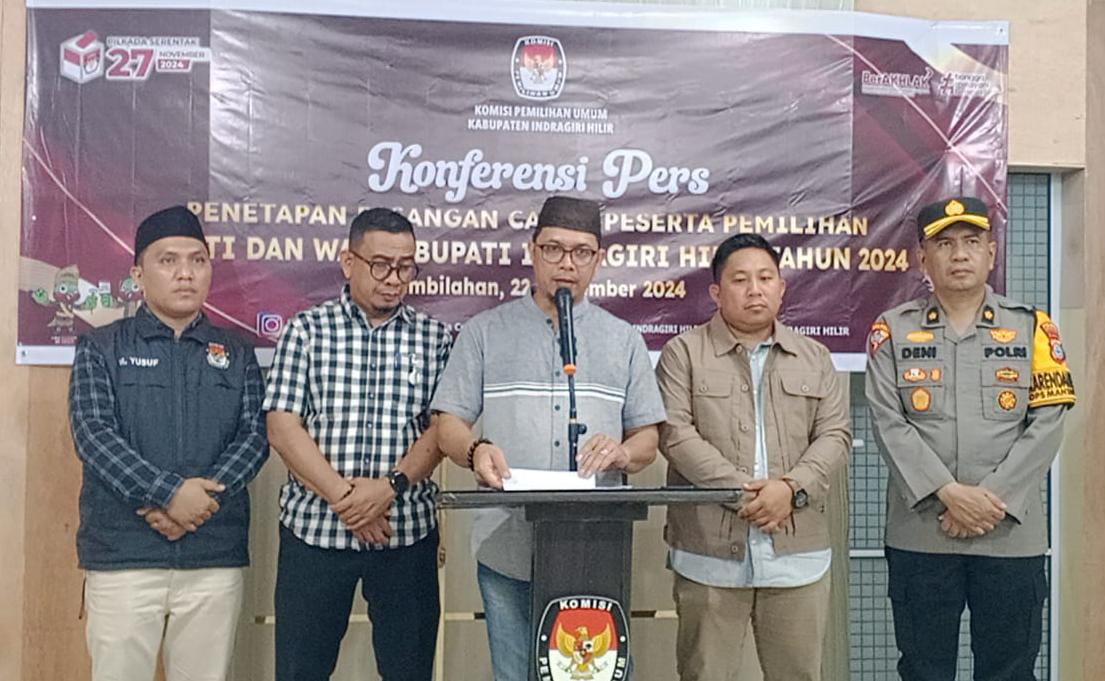 4 Paslon Bertarung di Pilkada Inhil 2024