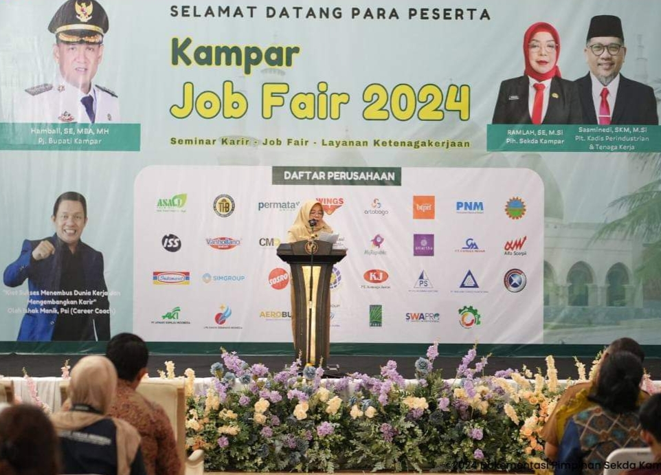 120 Lowongan Tersedia di Kampar Job Fair 2024