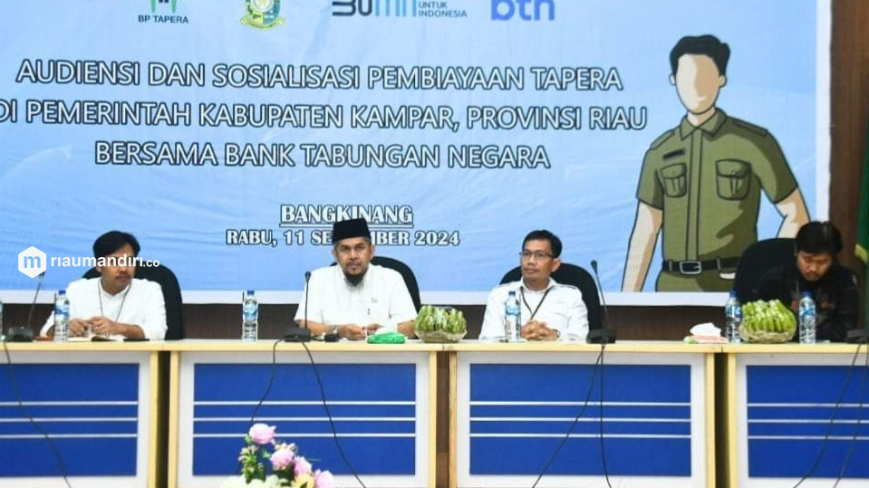 Pemkab Kampar Dorong Kepemilikan Rumah Lewat Program Tapera