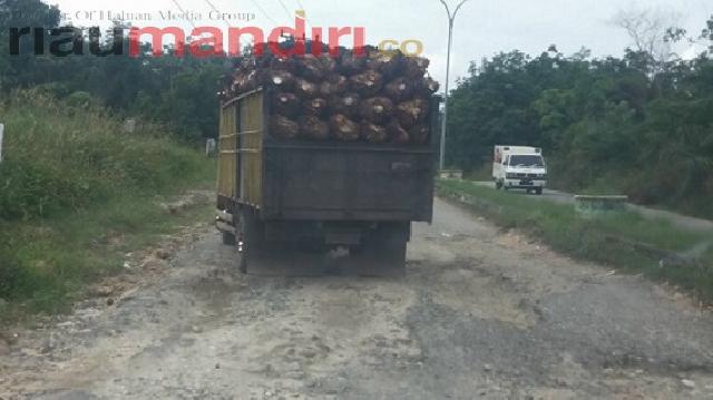 Rusak Dilewati Mobil Lebihi Tonase, Warga Tuntut PKS Perbaiki Jalan