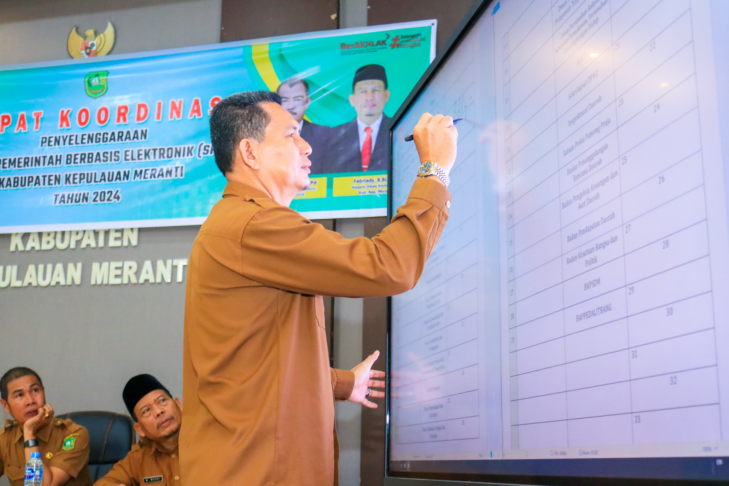 Pemkab Meranti Bahas Optimalisasi SPBE