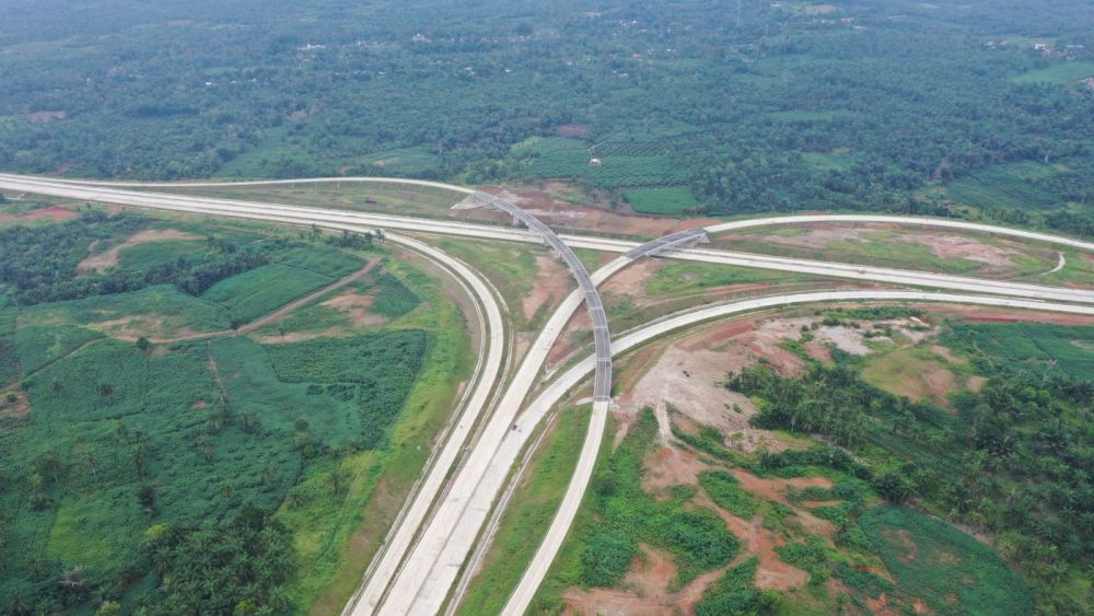 Pengerjaan Tol Lingkar Pekanbaru 30 Persen