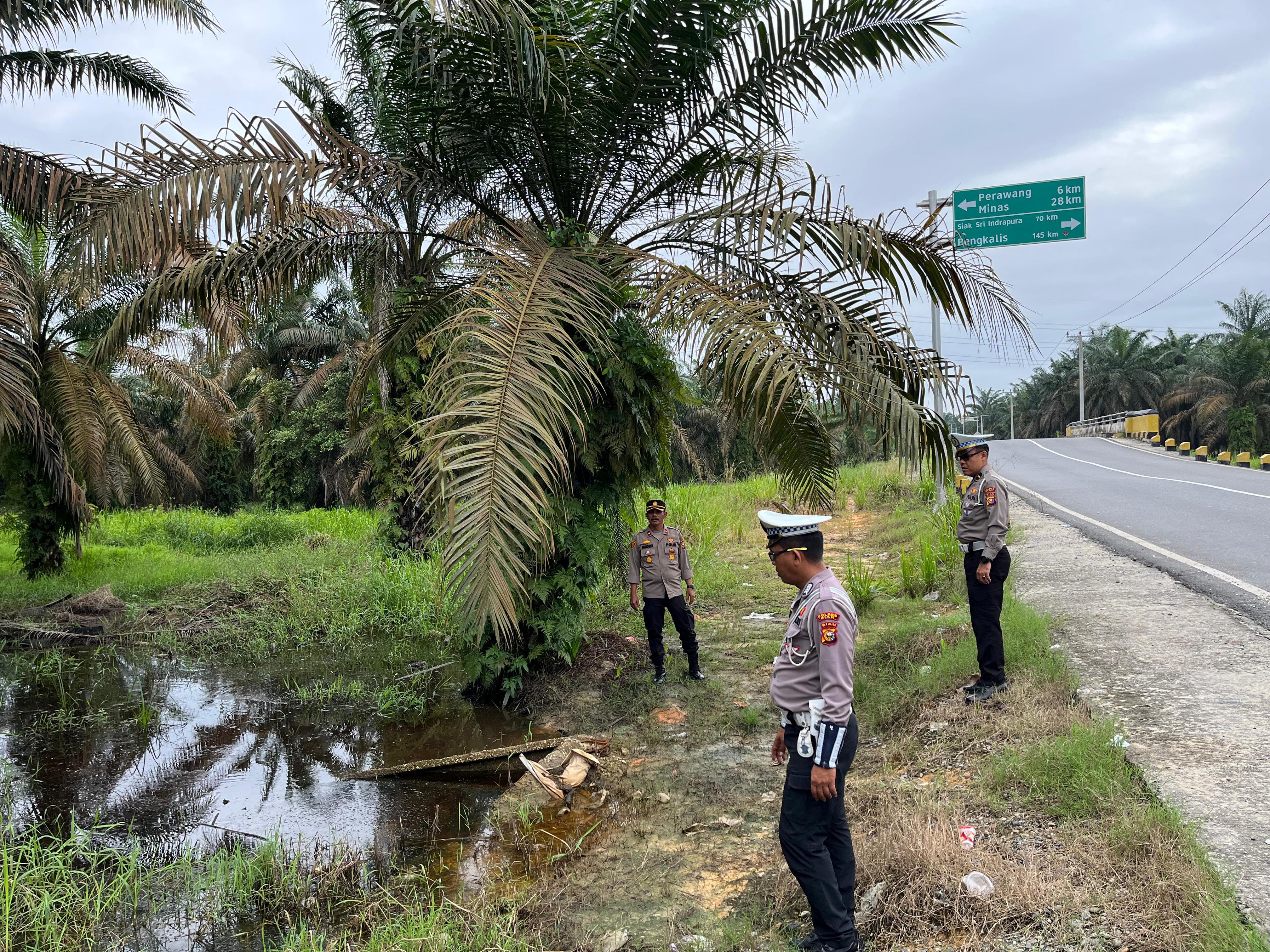 Kompol Hendrix Sebut Debit Air di Kecamatan Tualang Masih Terkendali