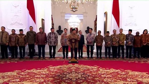 Resmi Dilantik Presiden Prabowo, Berikut Jajaran Menteri Kabinet Merah Putih