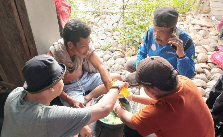 Warga Kateman Selamat Dari Terkaman Buaya, Sempat 'Gelut' Lalu Tusuk Mata