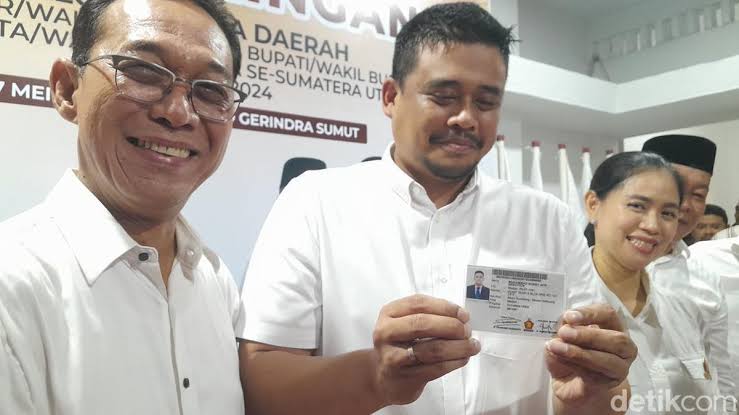 Bobby Nasution Gabung Gerindra