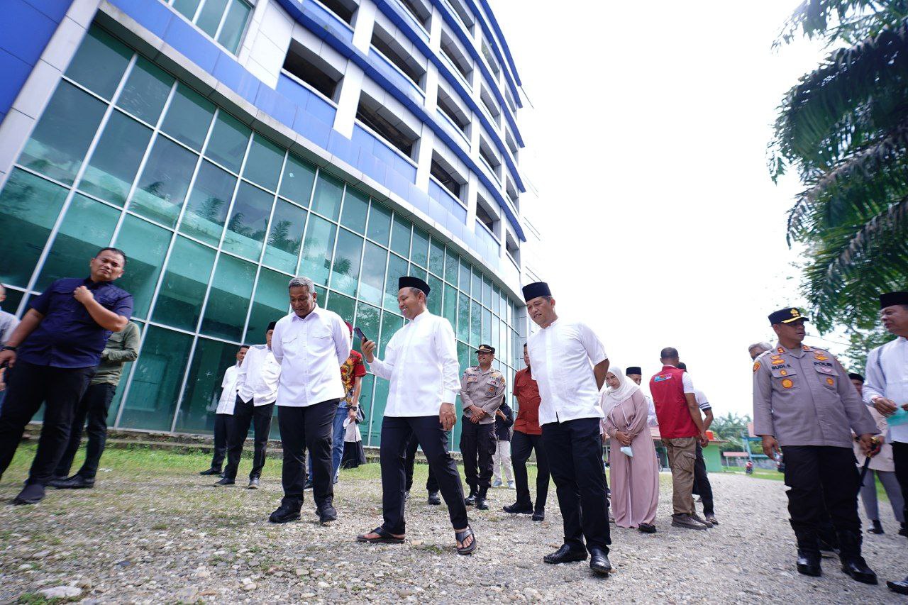 Gubri Abdul Wahid Bantu Pembangunan RSUD Rohul Tahun Depan