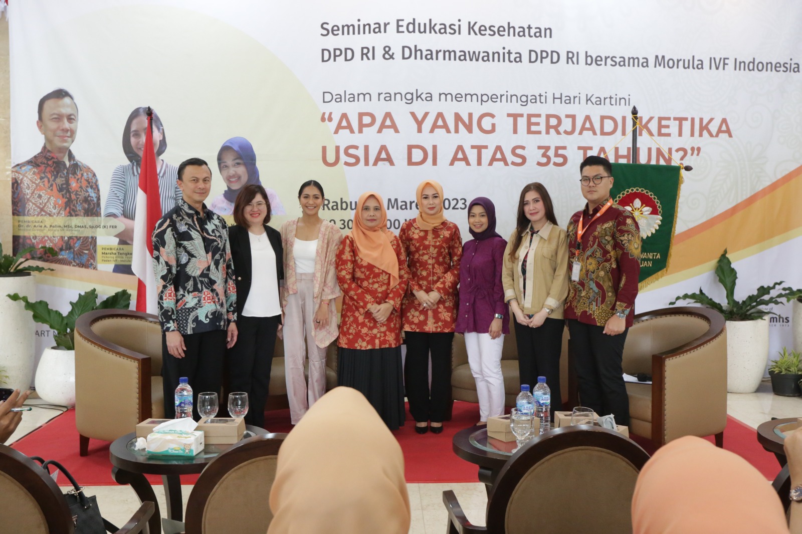 DWP Setjen DPD RI Gelar Seminar Edukasi Kesehatan