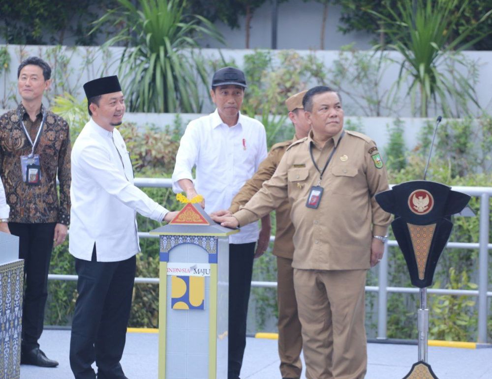 Sistem Pengelolaan Air Limbah Domestik di Pekanbaru Diresmikan Presiden Jokowi