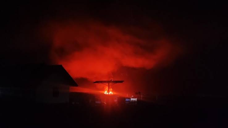 KKB Bakar Sekolah di Agandugume