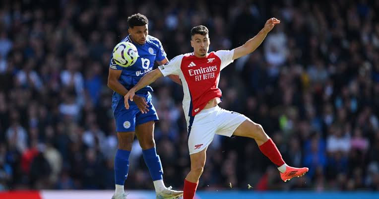 Liga Inggris, Arsenal vs Leicester 4-2