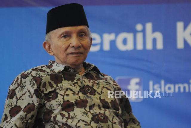 Koalisi Umat Madani Deklarasikan Amien Rais Capres