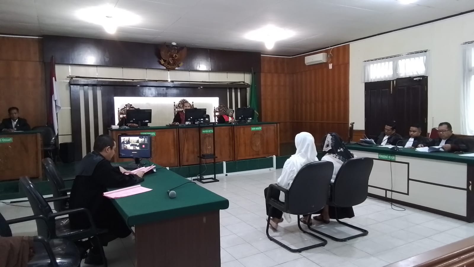 Dua Mantan Pejabat Puskesmas Rumbio Jaya Disidang Terkait Korupsi