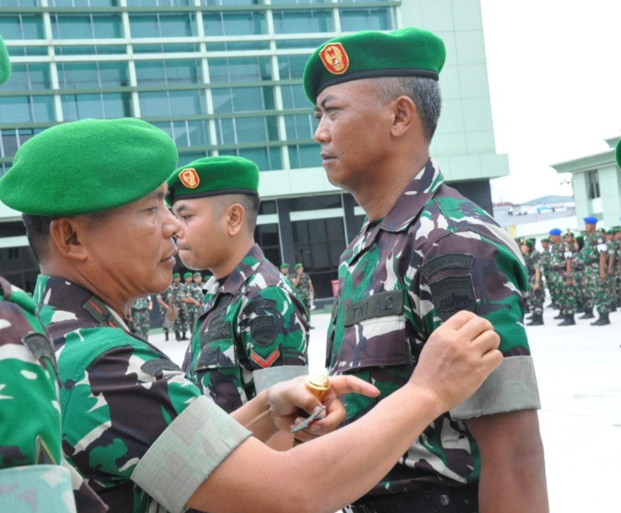 Upacara Kenaikan Pangkat, Danrem 031/WB Brigjen Sugiyono: Wujud Pengabdian, Dedikasi, Prestasi