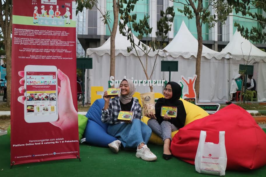 Keroncongantar.com Pasarkan Produk UMKM Riau di Ajang Nasional Exposantripreneur di Surabaya