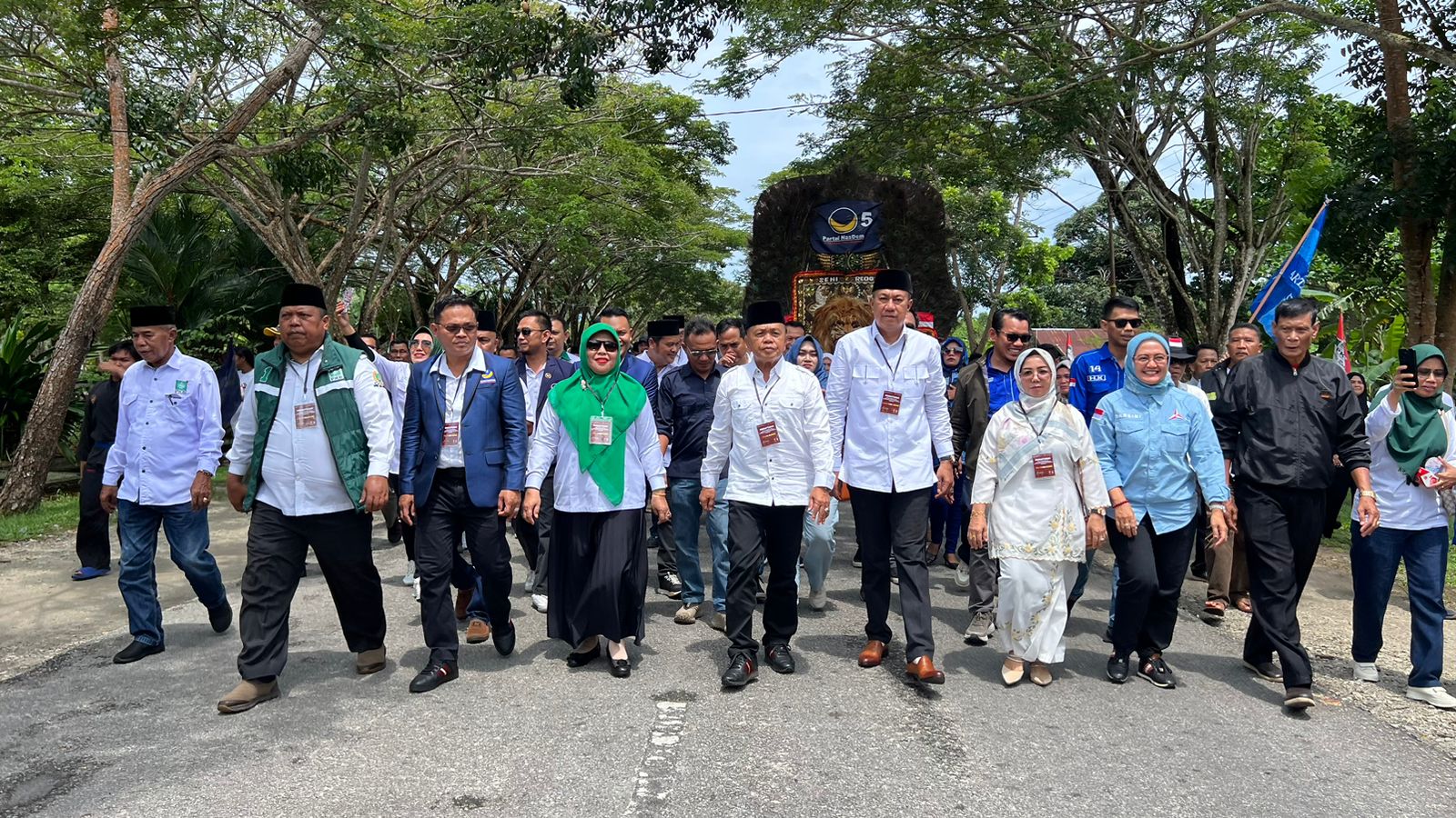 Pendaftar Pertama, Berkas Asmar-Muzamil Dinyatakan Lengkap oleh KPU Meranti