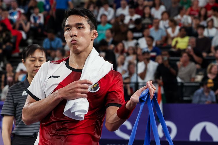 Jonatan Christie Tersingkir dari Kejuaraan Badminton Olimpiade 2024