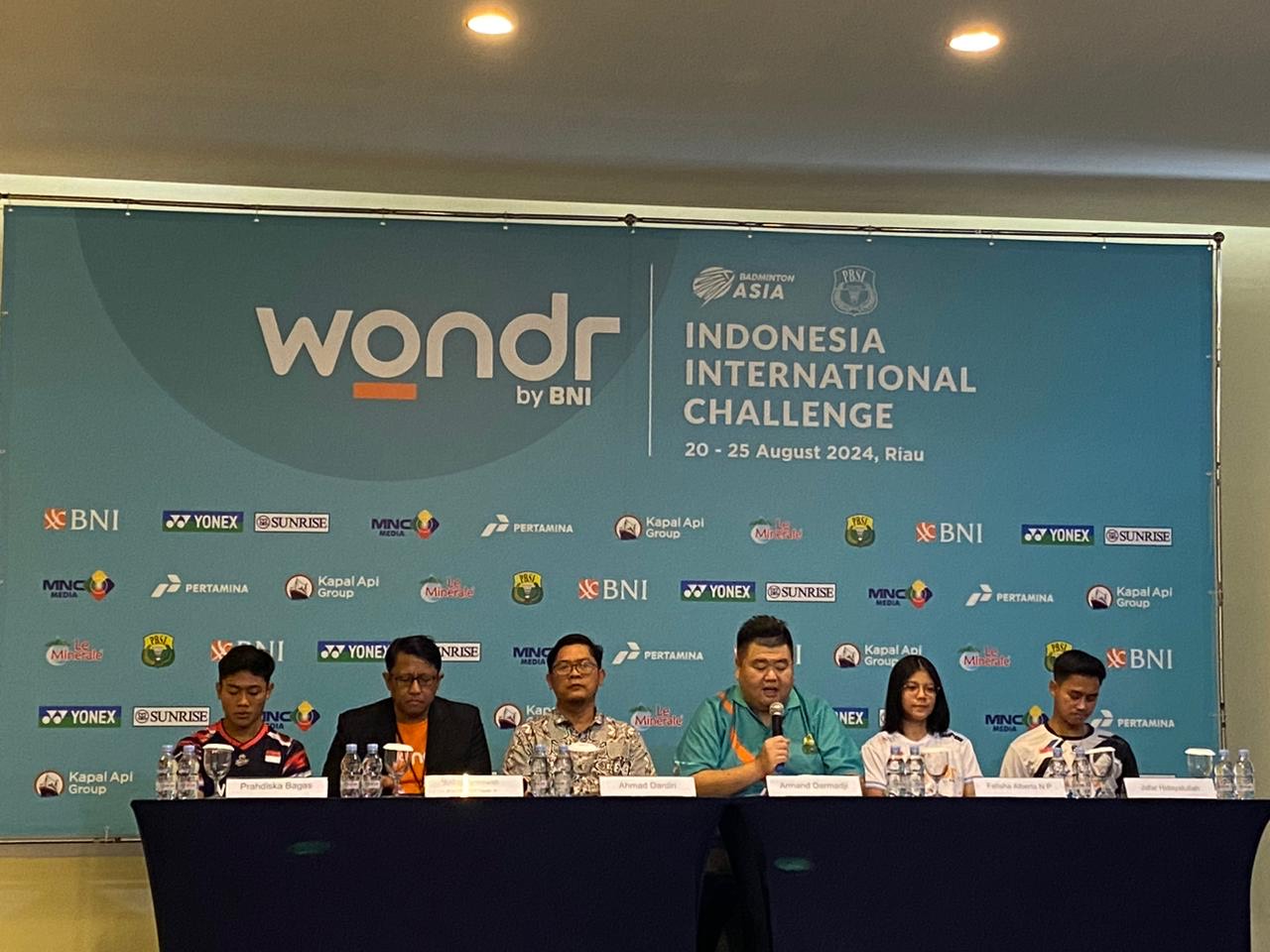 Pekanbaru Jadi Tuan Rumah Turnamen Bulutangkis WONDR by BNI Indonesia Internasional Challenge 2024